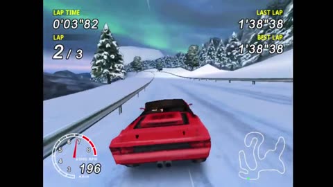 Arcade Racing Legends Time Attack Glacier 3 Laps