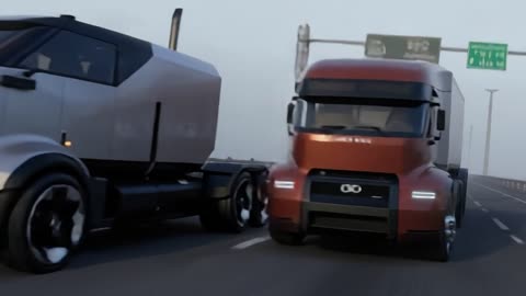 Heavy race trucks
