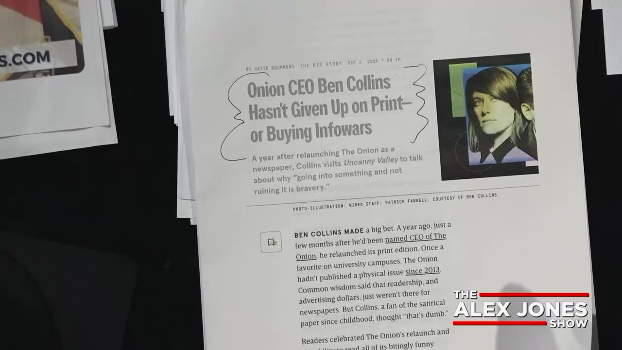 Michael Bloomberg / The Onion Announce New Plan To Hijack Infowars & Silence Alex Jones