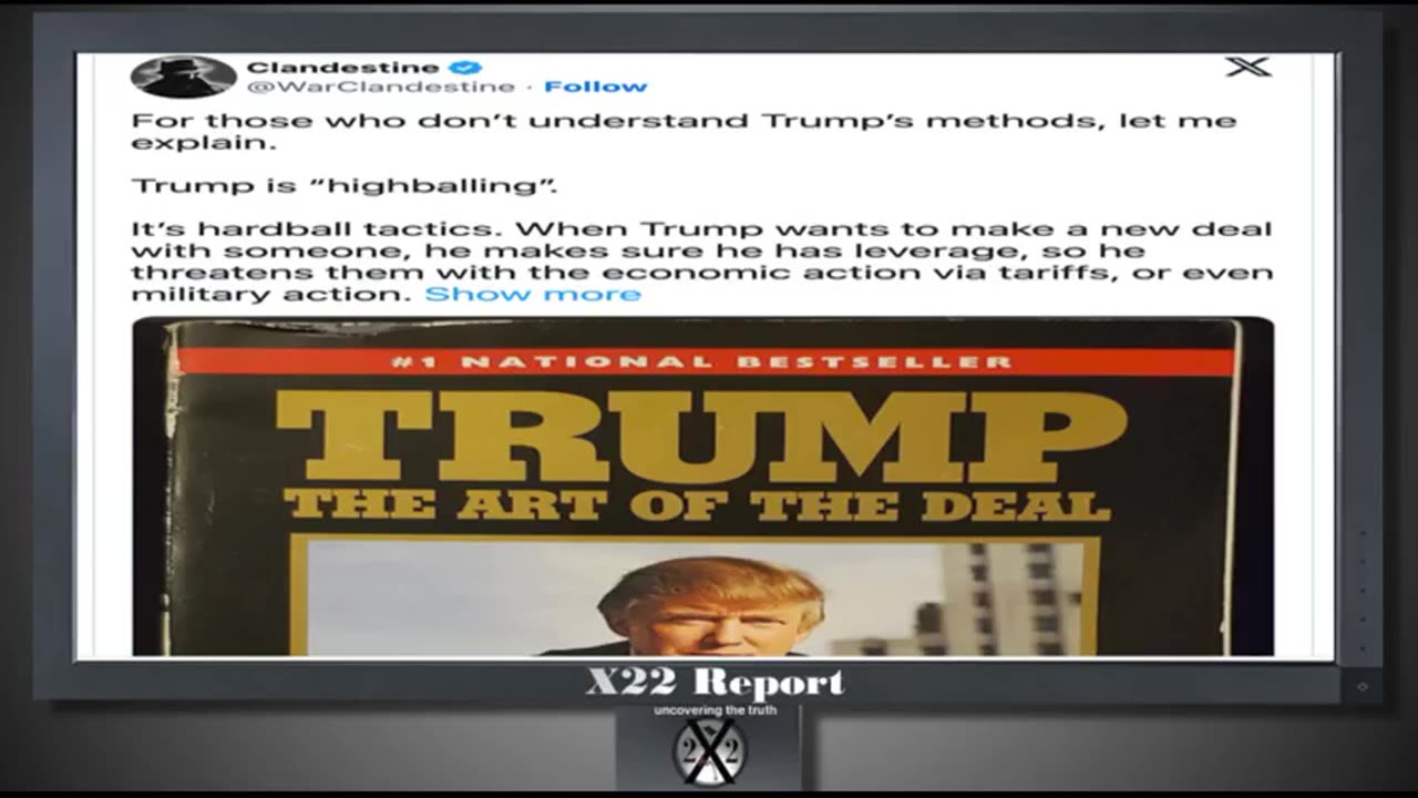 X-22 Financial Report - [CB] Says The Quiet Part Out Loud...4-18-25