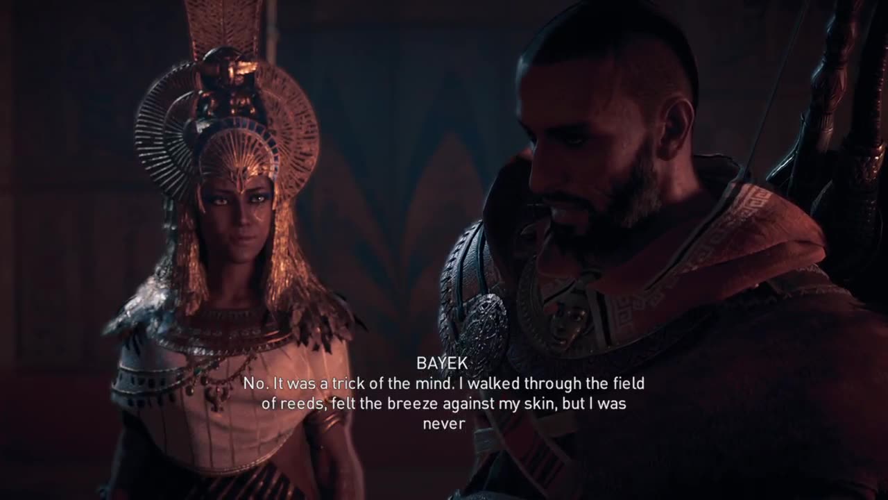Bayek Explains the "Afterlife" in Curse of the Pharaohs