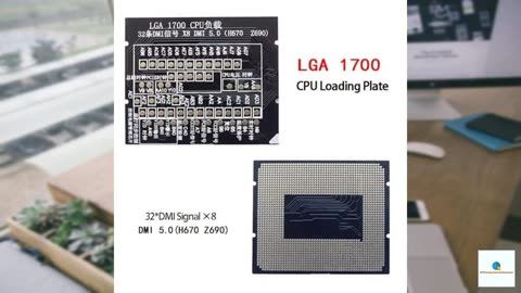 Desktop LGA1700 Tester Motherboards Loading Board Test Card LED Indicators CPU Socket Moth