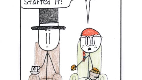 Sticky Shorts: He Started It (Stick-y Humor Comic Video)