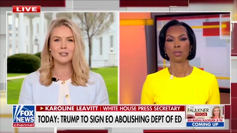 Karoline Leavitt: Trump to sign EO on Dept of Education