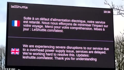 Eurostar suspends Channel Tunnel services after power supply issue