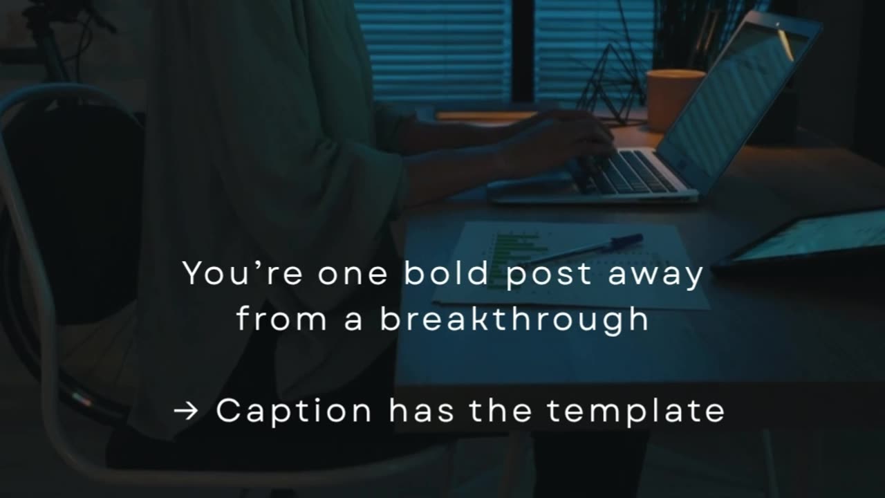 You’re One Bold Post Away From A Breakthrough