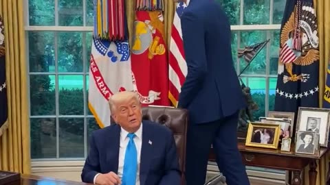 And you are a beautiful looking guy!” 🤣 President