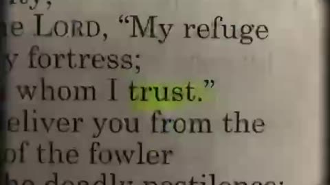 Trust in the Lord