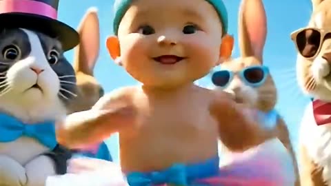 cheerful baby