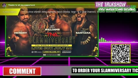 TNA Slammiversary Santana's World Title Opportunity!