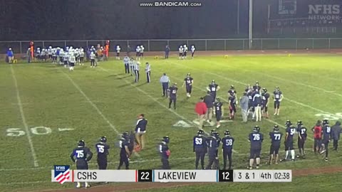 OCTOBER 18 2024 HIGH SCHOOL FOOTBALL: LAKEVIEW VS CAMBRIDGE SPRINGS PART 14