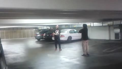 🤯🥊 BJJ Guy Takes on Guy in EPIC Parking Garage Fight! | FCN