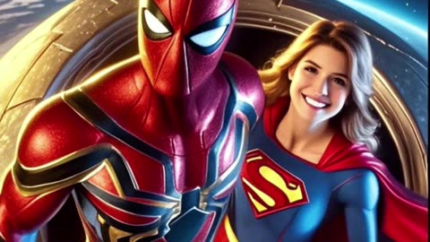 spiderman aafe supergirl