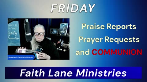 Live Prayer Requests - Communion - Annamarie Prays for You! 6/13/25