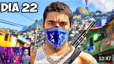 Reagindo conteúdo de 100 DIAS na FAVELA do GTA 5 REALISTA -O FILME
