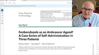 Dr. John Campbell - Fenbendazole Against Cancer