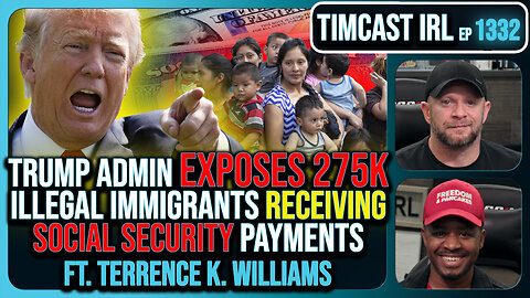 Trump Exposes 275K Illegal Aliens Receiving Social Security Payments, Removes Them | Timcast IRL