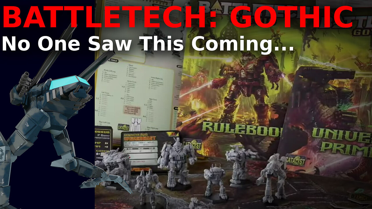 Battletech Gothic First Look - The Battletech Game that No One Expected....