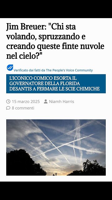 GEOINGEGNERIA SOLARE: IL NOTO ATTORE JIM BREUER HA DECISO DI DIRE BASTA