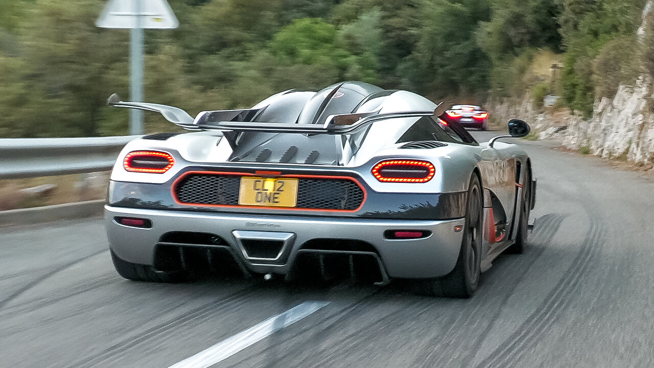 $20 Million Hypercar Rally - ONE:1, Chiron SS Vagues de Lumière, Jesko, Rimac Nevera, Chiron