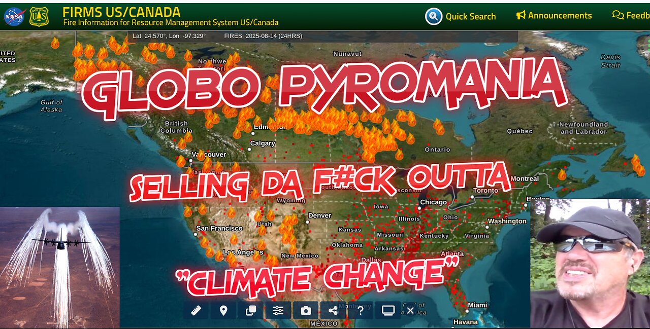 FREEMASON GOVERNMENT PYROMANIA - A GLOBALIST CASH COW (SHARE) Censored by your government