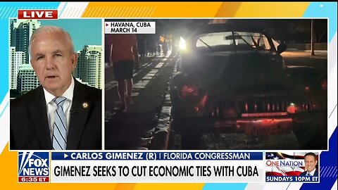 Rep Carlos Gimenez: Cut Economic Ties With Cuba!