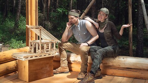 EP14_ Cabin Walls Begin __ Our Secret __ Do We Need a Bigger Cabin?