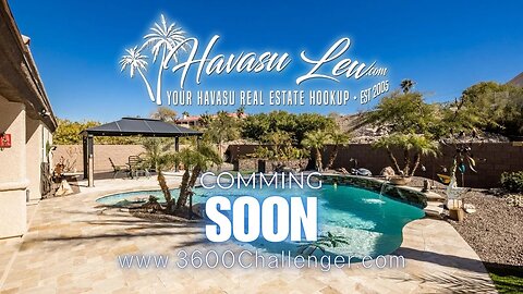 Lake Havasu RV Garage Pool Home Coming Soon @ HavasuLew