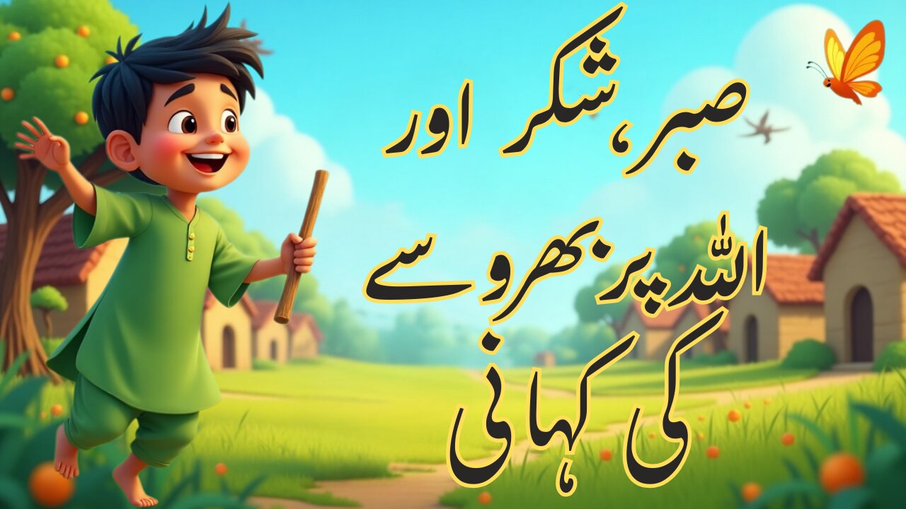 اللہ کے امتحان اور صبر کی کہانی | بچوں کے لیے اسلامی سبق آموز ویڈیو | Islamic Moral Story for Kids
