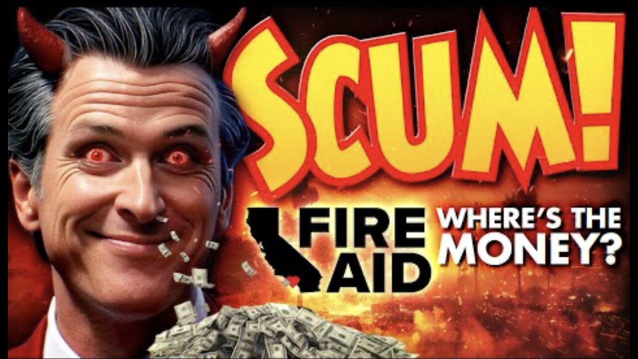 Scumbag Governor Screws Over Palisades Victims... AGAIN