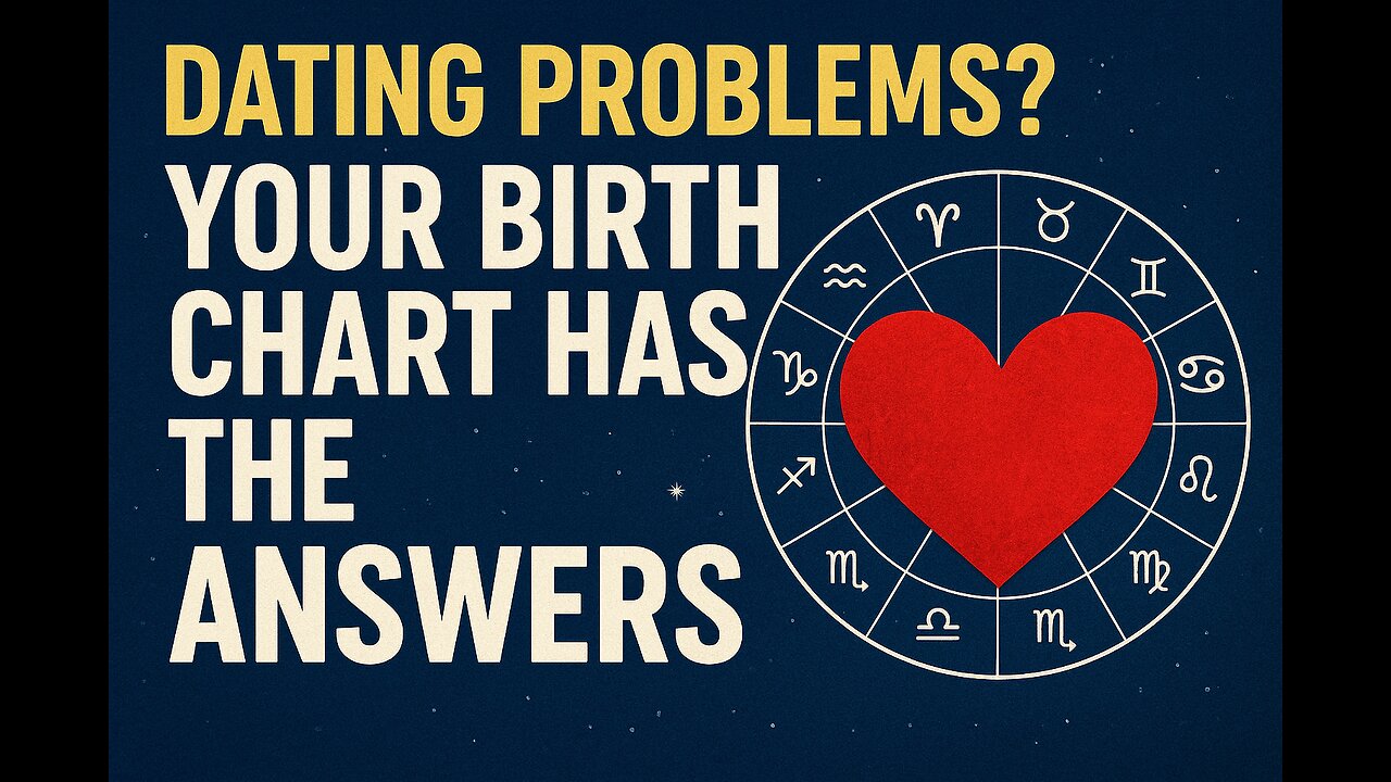 Dating Problems? Your Birth Chart Has the Answers (Venus & Mars Secrets)