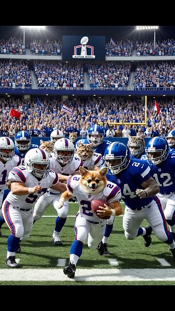 doggo superbowl touchdown dance