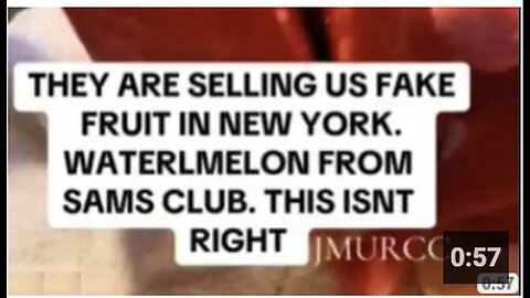 "Alert: U.S. Grocery Stores Being Infiltrated by Fake Fruit"