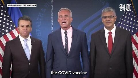 On_Cam__Kennedy_Makes_Surprise_Covid_Vaccine_Announcement_Amid_Surge,_Then_Waves_Chainsaw__US__Trump