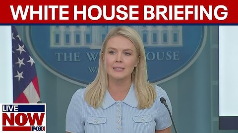 FULL REMARKS: White House Briefing Amid ‘Big, Beautiful Bill’ Debate