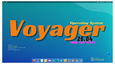 OS - Voyager Linux 25.04