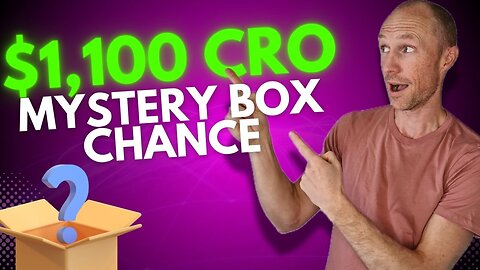 Opening 6 Mystery Boxes for a Chance at $1,100 in CRO (Live Reactions!)