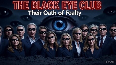 The BLACK EYE Club: The Occult Ritual That Brands The Elite | NOTHING CAN STOP WHAT'S COMING