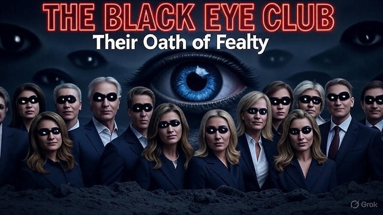 The BLACK EYE Club: The Occult Ritual That Brands The Elite | NOTHING CAN STOP WHAT'S COMING