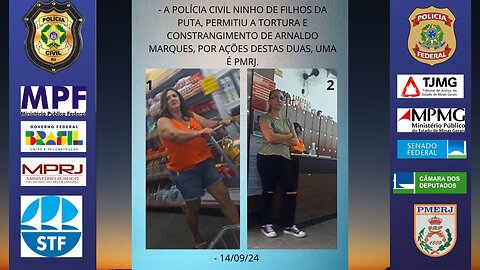 POLICIAIS CIVIS, MULHERES PSICOPATAS E PERIGOSAS.