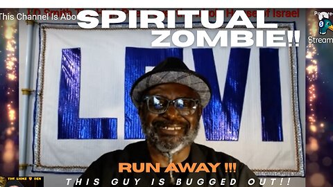 "SPIRITUAL ZOMBIE DISRESPECTS YAHAWASHI'S NAME & EXISTENCE"