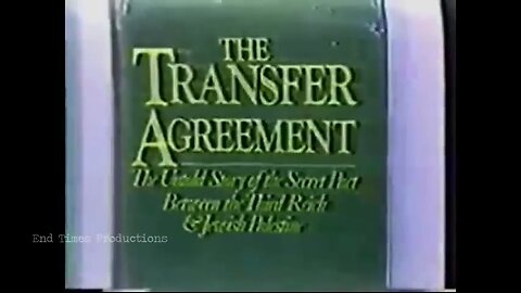 Nazi Germany and the Zionist Transfer Agreement