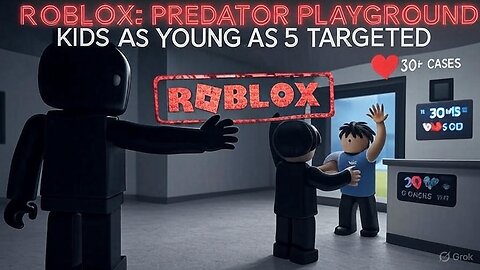 ROBLOX PREDATOR EPIDEMIC: 30+ Child Rape Cases Exposed - Platform Profits from Grooming (TAKE ACTION NOW)