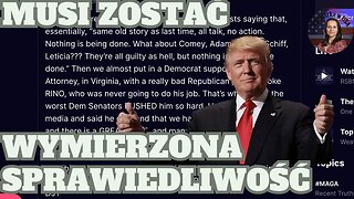 Donald Trump: Musi zostać wymierzona sprawiedliwość