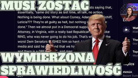 Donald Trump: Musi zostać wymierzona sprawiedliwość
