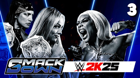 WWE 2K25 Smackdown March 21 - Match 3:Liv SHOCKS Cargill!