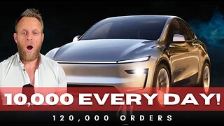 Tesla STUNS analysts with Shocking Sales -10,000 orders per day!