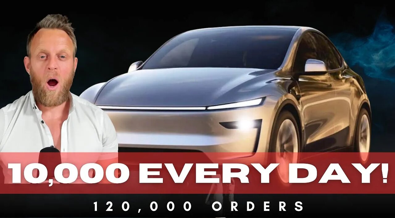 Tesla STUNS analysts with Shocking Sales -10,000 orders per day!