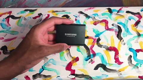 VERY FAST SAMSUNG T5 Portable SSD 1TB REVIEW