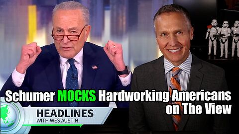 Chuck Schumer Mocks Hardworking Americans on The View #chuckschumer #theview #theviewabc